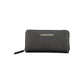 Black Polyurethane Womens Wallet