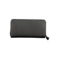 Black Polyurethane Womens Wallet