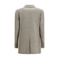 Beige Cotton Blazer