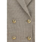 Beige Cotton Blazer