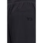 Black Polyester Bermuda Shorts