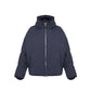 Blue Polyamide Full-Length Jacket