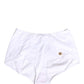 White Halter Top High Waist Bikini Bottom Swimwear