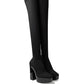 Black Fabric Over The Knee
