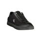 Black Polyester Women Sneaker