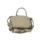 Gray Polyurethane Women's Bag