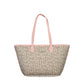 Beige Poliuretano Women's Shoulder Bag