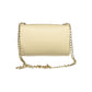 Beige Polyurethane Women's Handbag