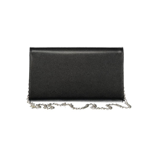 Black Polyurethane Women's Handbag