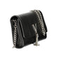 Black Polyurethane Women's Handbag