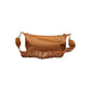 Brown Polyethylene Handbag