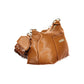 Brown Polyethylene Handbag