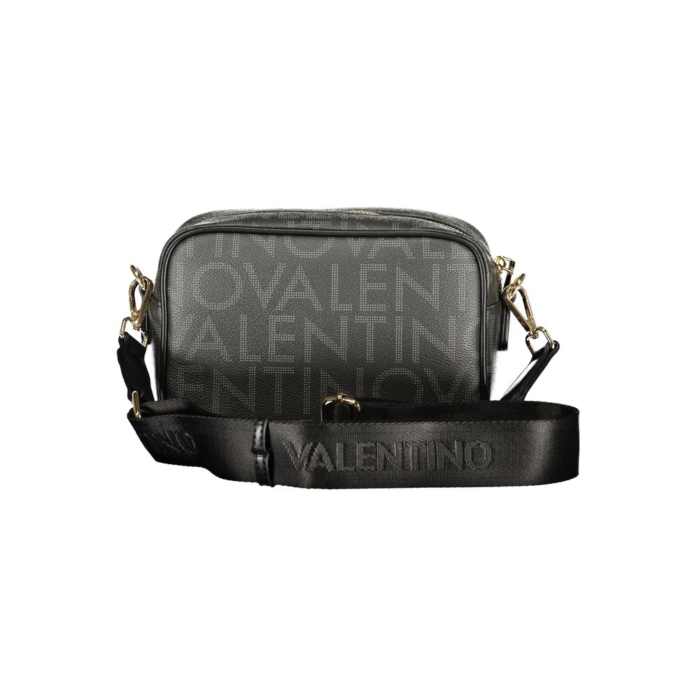 Black Polyurethane Women Bag