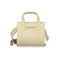 Beige Polyester Women's Bag
