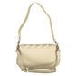 Beige Polyurethane Women's Bag