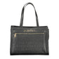 Nero Polyurethane Women's Bag With Multiple Compartments