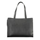 Nero Polyurethane Women's Bag With Multiple Compartments