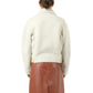 Beige Polyester Full-Length Jacket