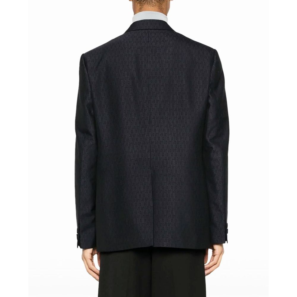 Blue Wool Blazer