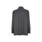 Gray Cashmere Full-Length Jacket