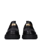 Black Leather Slip-On Loafers
