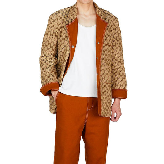 Brown Cotton Coat