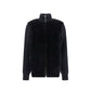 Black Lamb Fur Full-Length Jacket
