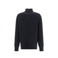 Black Lamb Fur Full-Length Jacket