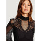 Black Viscose Bodysuit