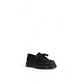 Black Leather Slip-On Loafers