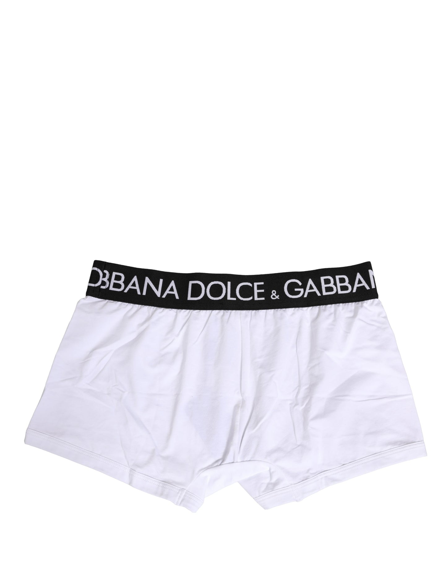 White Cotton Logo Waistband Boxer Shorts Underwear