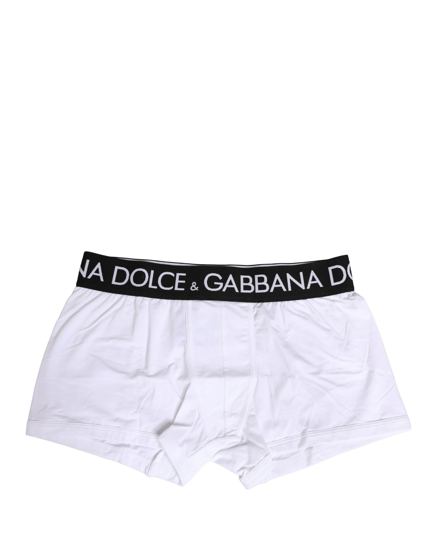 White Cotton Logo Waistband Boxer Shorts Underwear