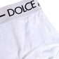 White Nylon Logo Waistband Panty Underwear