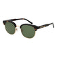 Brown Metal Sunglasses
