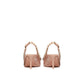 Beige Calfskin High Heel Pumps