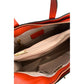Orange Leather Women Handbag