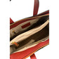 Red Leather Women Handbag
