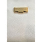 White Cowhide Crossbody Bag