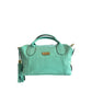 Green Leather Women's Handbag