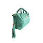 Green Leather Women's Handbag