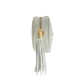 White Cowhide Crossbody Bag