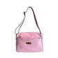 Pink Leather Women Crossbody Bag