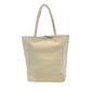 Beige Leather Women Shoulder Bag