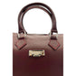 Red Leather Women Handbag