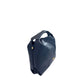 Blue Leather Women Handbag