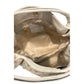Beige Leather Women Handbag