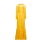 Bicolor Acetate Casual Dress