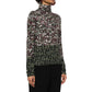 Bicolor Cotton Long Sleeve T-Shirt
