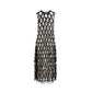 Black Silk Casual Dress