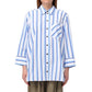 Blue Cotton Blouse